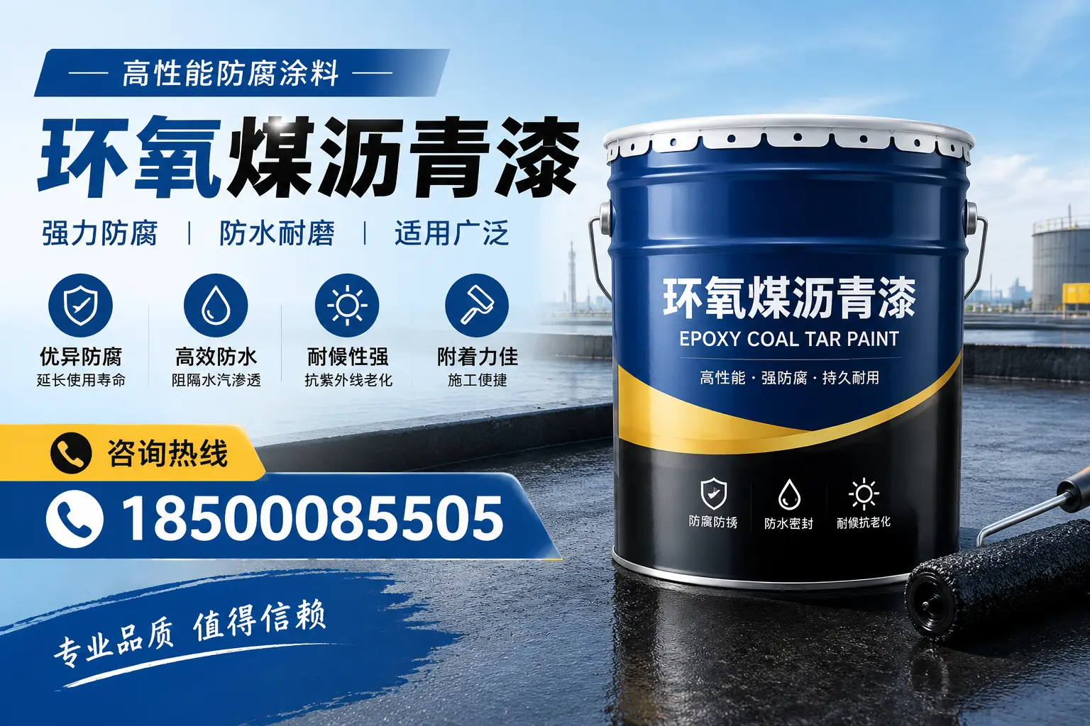 环氧煤沥青漆的主要成分与功能，衡水用户深度了解